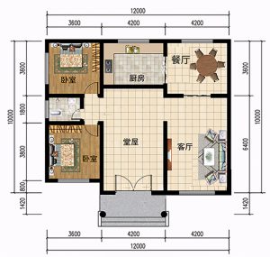 史上最全一层农村自建房设计图,你想要的这里都有,好看实用又省钱 - 雅酷盖房网
